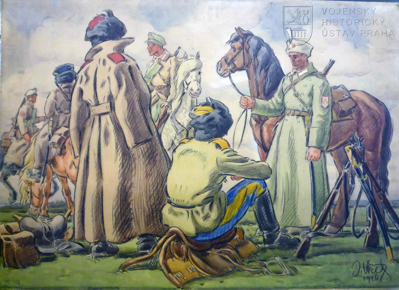 Jindřich Vlček, Ze života ruských legií, 1926