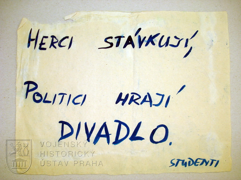 Letáky z období 17. listopadu 1989, Brno