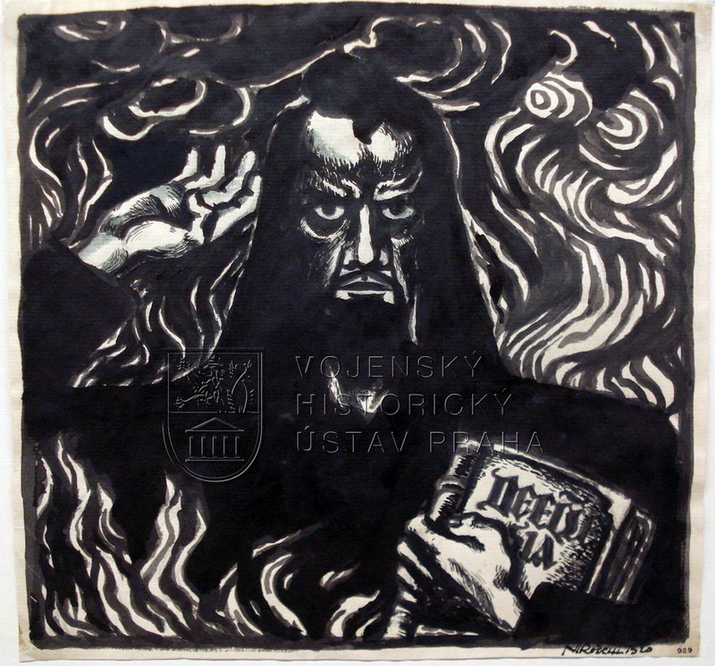 Viktor Nikodem, Mistr Jan Hus, 1920