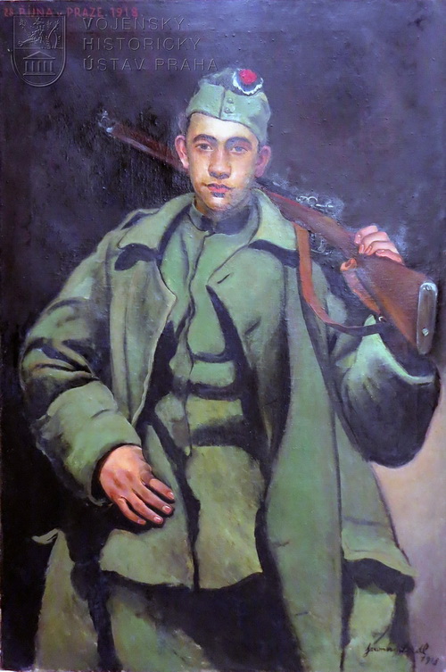 Jaromír Seidl, 28. říjen v Praze, 1918