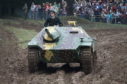 Německý stíhač tanků Jagdpanzer 38 (t) HETZER, vyráběný na podvozku vycházejícím  z někdejšího čs. tanku Lt-38.