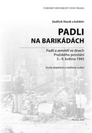 Titulní strana druhého vydání knihy „Padli na barikádách“ z roku 2020