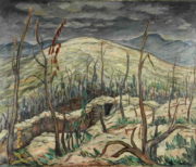 Oldřich Koníček, Monte di Val Bella, 1919
plátno, olej
