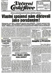 I Rumburk ovlivnilo 22. 9. 1938 anglo-francouzské ultimátum...