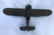 Model stíhacího dvouplošníku Polikarpov I-153, 1:25, Jiří Pála, 1972. 