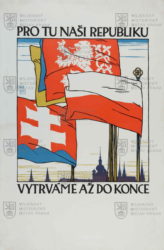 Vojtěch Preissig, Pro tu naši republiku vytrváme až do konce, 1918