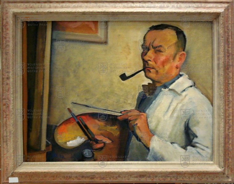 Jaroslav Riedl, Autoportrét, 1937