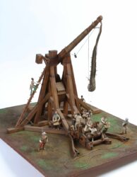 01 Model of Medieval Catapult - Trebuchet