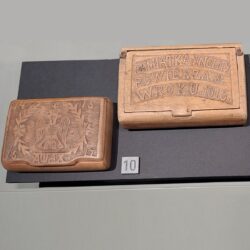 10 Hand-carved Snuff Boxes, 1915–1917