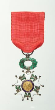 French Legion of Honour - 5st Class Knight, awarded to Fighter Pilot Alois Vašátko, 1940