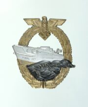 Nazi Germany Fast Attack Craft War Badge (1941-1945)