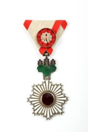 Japanese Order of the Rising Sun - 4th Class, 1st half of the 20th century