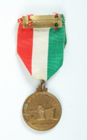 43rd Independent Partisan Alpine Division "Sergio de Vitis" Commemorative Medal; awarded to former Member of Protectorate of Bohemia and Moravia Government Army Dalibor Knejfl, 1940s