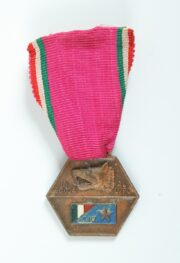 Freedom Corps Volunteer (C.V.L. - corpo volontari della libertà) Commemorative Medal; awarded to former Member of Protectorate of Bohemia and Moravia Government Army Dalibor Knejfl, 1940s