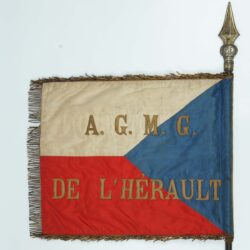 09 Pennant of 1st Czechoslovak Division in France, 1940