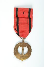 Commemorative Medal of the Czechoslovak Army Abroad - with clasps France, Great Britain, Middle East, USSR (1943-1947)