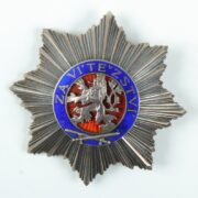 Czechoslovak Military Order of the White Lion "For Victory" - 2nd Class Breast Star (1945-1948)