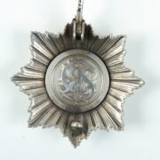 Czechoslovak Military Order of the White Lion "For Victory" - 1st Class Breast Star (with golden swords) (1945-1948)