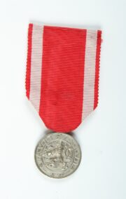 Czechoslovak Military Order of the White Lion "For Victory" - 5th Class Silver Medal (1945-1948)