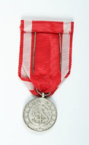 Czechoslovak Military Order of the White Lion "For Victory" - 5th Class Silver Medal (1945-1948)