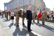 Slavnostní pietní ceremoniál u příležitosti 81. výročí boje čs. parašutistů v chrámu sv. Cyrila a Metoděje, Resslova ulice, Praha 18. 6. 2023
Pavel Fischer, senát PČR
Foto Jan Schejbal, MO
