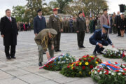 Pietní akt na pražském Vítkově 28. 10. 2023 foto Jan Kouba, VHÚ (12)