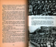 Ukázka textu o autorově působení za německými liniemi ve Francii v létě 1944 a ukázka obrazové přílohy; HORA, Karel. Moje matka cizinecká legie 
