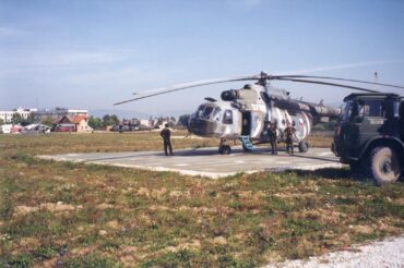 Český vrtulník Mi-17 v misi SFOR