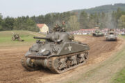 M4 Sherman, M-36 Jackson a M-60A1 Patton