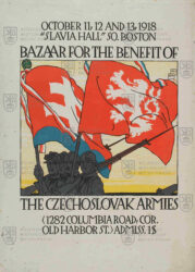 Vojtěch Preissig, Bazaar For The Benefit Of The Czechoslovak Armies, 1918