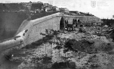 Fort XI Tvrze Přemyšl v roce 1915