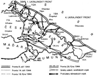 Východokarpatská operace 8. září 1944 – 28. října 1944