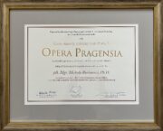 Detail ocenění Opera Pragensia pro Michala Buriana