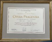 Detail ocenění Opera Pragensia pro Aleše Knížka.