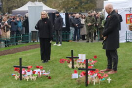 Na pražském náměstí Míru se tradičně vzpomínalo na válečné veterány