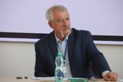 Jaroslav Láník, VHÚ PRAHA. MEZINÁRODNÍ KONFERENCE „Válečná a vojensko-politická spojenectví v moderních a soudobých dějinách střední Evropy: Přednosti, limity, výzvy“. Armádní muzeum Žižkov, 21. 3. 2025. FOTO Jiří Reichl, VHÚ Praha