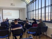 Posluchači panelu B7. MEZINÁRODNÍ KONFERENCE „Válečná a vojensko-politická spojenectví v moderních a soudobých dějinách střední Evropy: Přednosti, limity, výzvy“. Armádní muzeum Žižkov, 21. 3. 2025. FOTO Jiří Reichl, VHÚ Praha