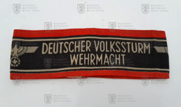 Rukávová páska Deutscher Volkssturm, 1945