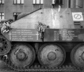 Stíhač tanků Hetzer z Pražského povstání