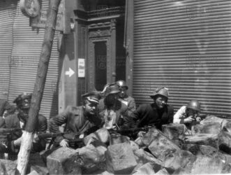 Připomínka pražského povstání v květnu 1945