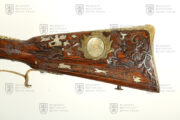 Kulovnice s francouzským křesadlovým zámkem, S. Hauschka, Wolfenbüttel, 1737 (10)