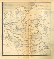 Mapa Polského království (a území Slezska) v roce 1333; KACZMARCZYK, Zdzisław a WEYMAN, Stefan. Reformy wojskowe i organizacja siły zbrojnej za Kazimierza Wielkiego