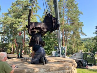 Při Tankovém dni budete moct obdivovat i "flak" z dolu Bílina. Bránil sudetskou chemičku, nyní zdobí muzeum v Lešanech
