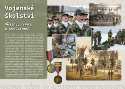 Zveme vás na výstavu před Generálním štábem Armády ČR. Popisuje vývoj vojenského školství