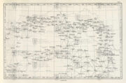Mapa s vyznačenou trigonometrickou sítí; Die Ergebnisse der Triangulierungen des K. u. K. Militar-geographischen Institutes.
