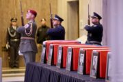 Vyznamenání in memoriam deseti hrdinů padlých za 2. světové války. Slavnostní zakončení repatriace jejich ostatků. Národní památník na Vítkově s hrobem Neznámého vojína. 12. 9. 2025. FOTO Jan Schejbal, MO (20)