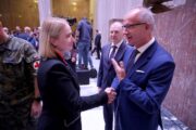 Vyznamenání in memoriam deseti hrdinů padlých za 2. světové války. Slavnostní zakončení repatriace jejich ostatků. Národní památník na Vítkově s hrobem Neznámého vojína. 12. 9. 2025. FOTO Jan Schejbal, MO (22)