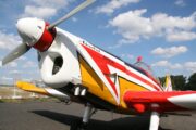 Zlín Z-526 AFS-V detail nosu letounu.