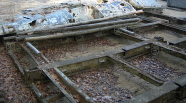 Základní rám transportního letounu Messerschmitt Me 323 Gigant