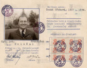 Sokolská legitimace Františka Doležala, 1941 (3)